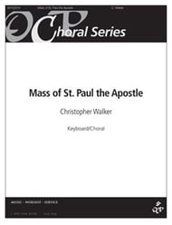 Mass of Saint Paul the Apostle SATB Book cover